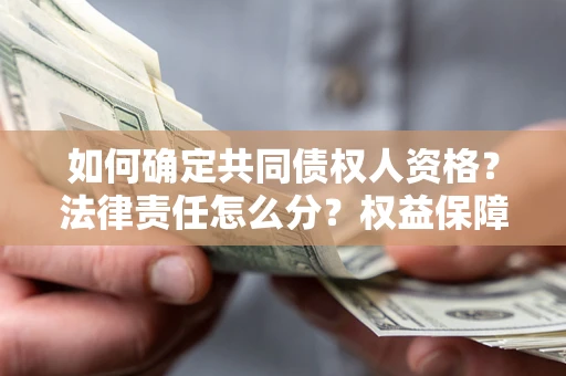 武汉如何确定共同债权人资格？法律责任怎么分？权益保障技巧揭秘！
