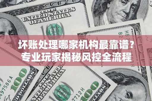 武汉坏账处理哪家机构最靠谱？专业玩家揭秘风控全流程