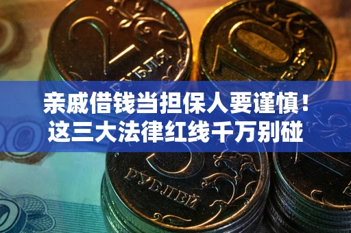 武汉亲戚借钱当担保人要谨慎！这三大法律红线千万别碰