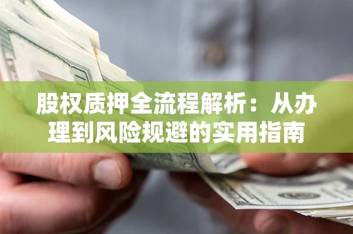 武汉股权质押全流程解析：从办理到风险规避的实用指南