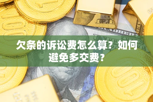 武汉欠条的诉讼费怎么算？如何避免多交费？