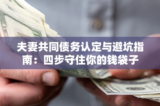 武汉夫妻共同债务认定与避坑指南：四步守住你的钱袋子