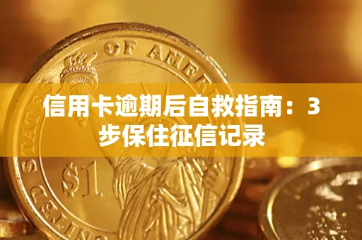 武汉信用卡逾期后自救指南：3步保住征信记录