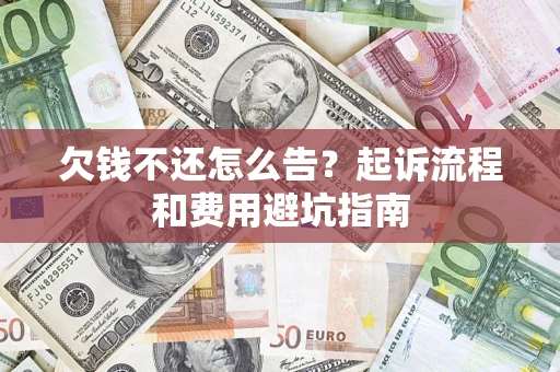 武汉欠钱不还怎么告?起诉流程和费用避坑指南 武汉欠钱不还怎么告?起诉流程和费用避坑指南