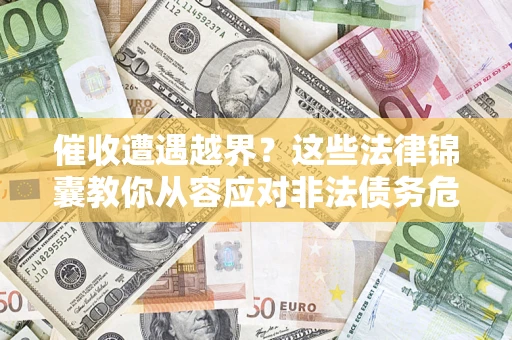 武汉催收遭遇越界？这些法律锦囊教你从容应对非法债务危机