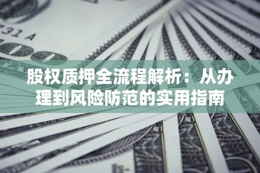 武汉股权质押全流程解析：从办理到风险防范的实用指南