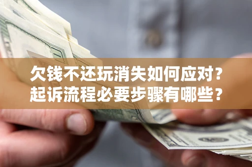 武汉欠钱不还玩消失如何应对？起诉流程必要步骤有哪些？